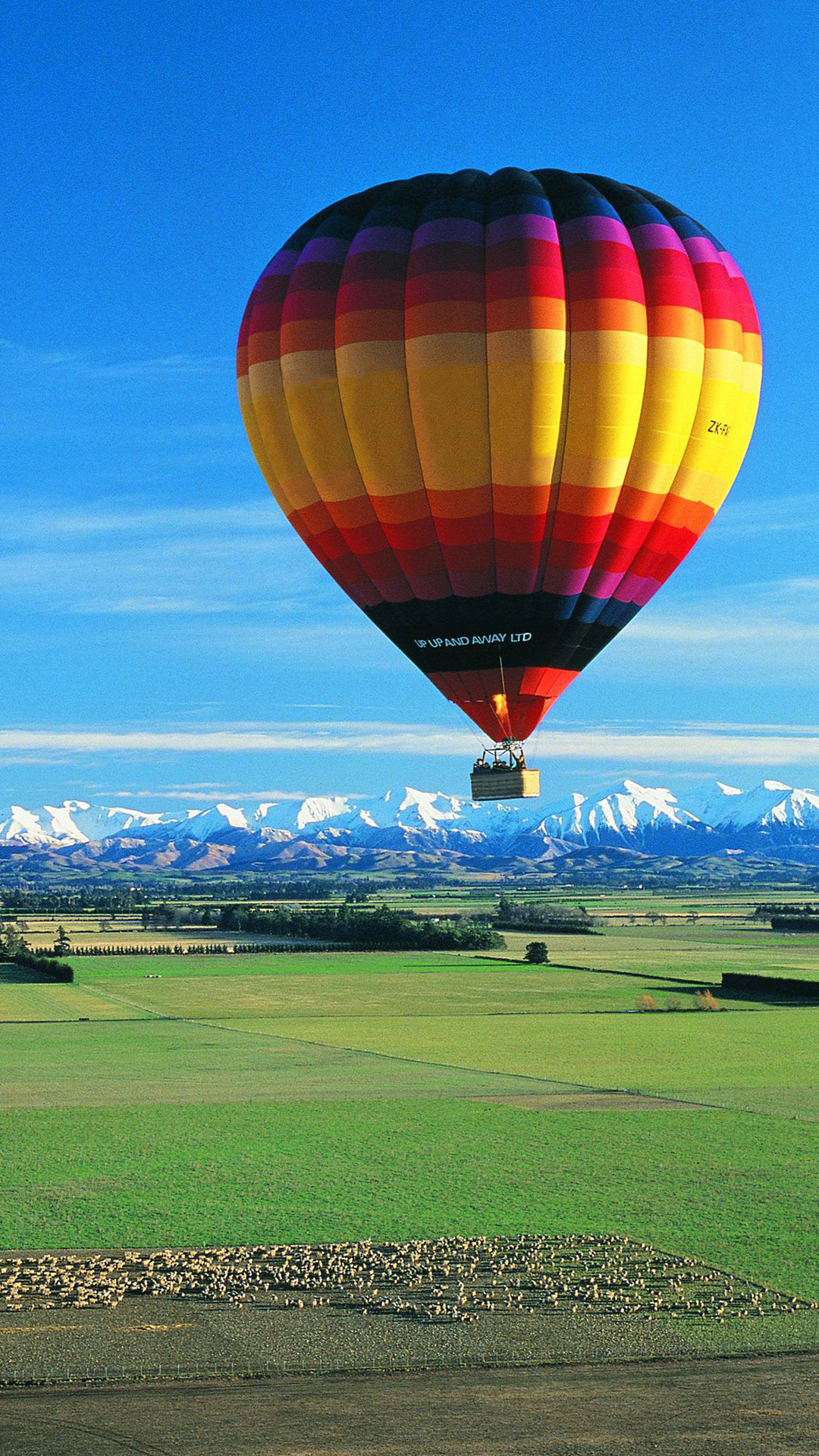 Hot Air Balloon Wallpaper - Imagen Del Globo Aerostatico - HD Wallpaper 