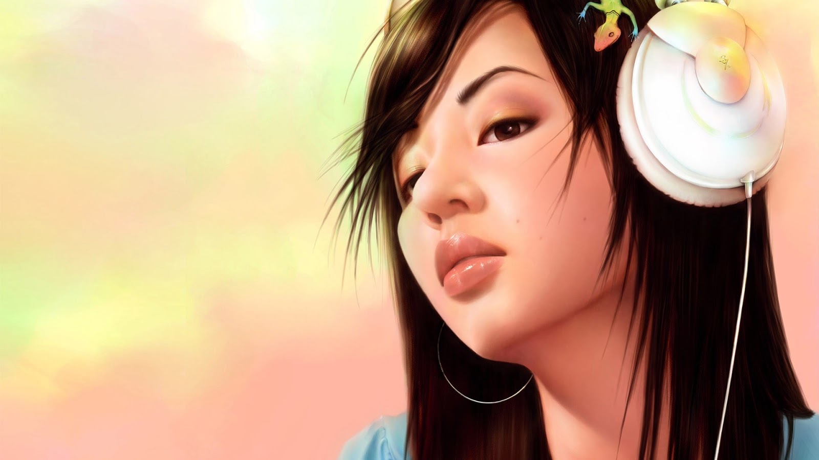 Indian Beautiful Girls Wallpapers - Cartoon Pic Girl Image Hd - HD Wallpaper 