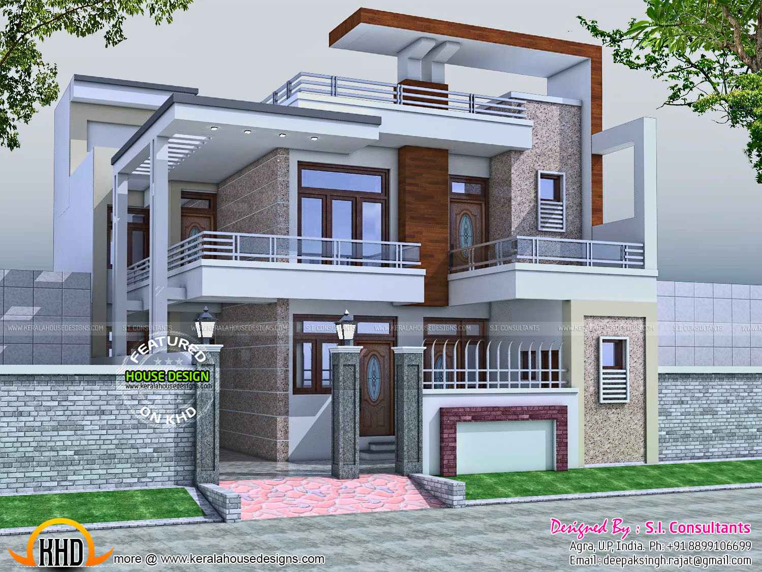 House Plans Indian Style - Indian Modern Home Design - 1500x1125 Wallpaper  