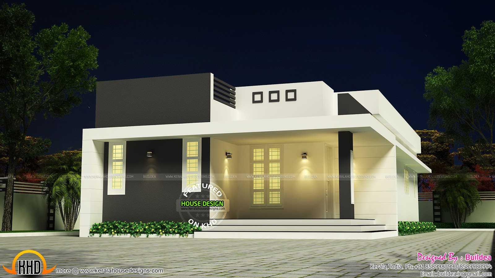 Fancy 3 House Design Low Budget - HD Wallpaper 