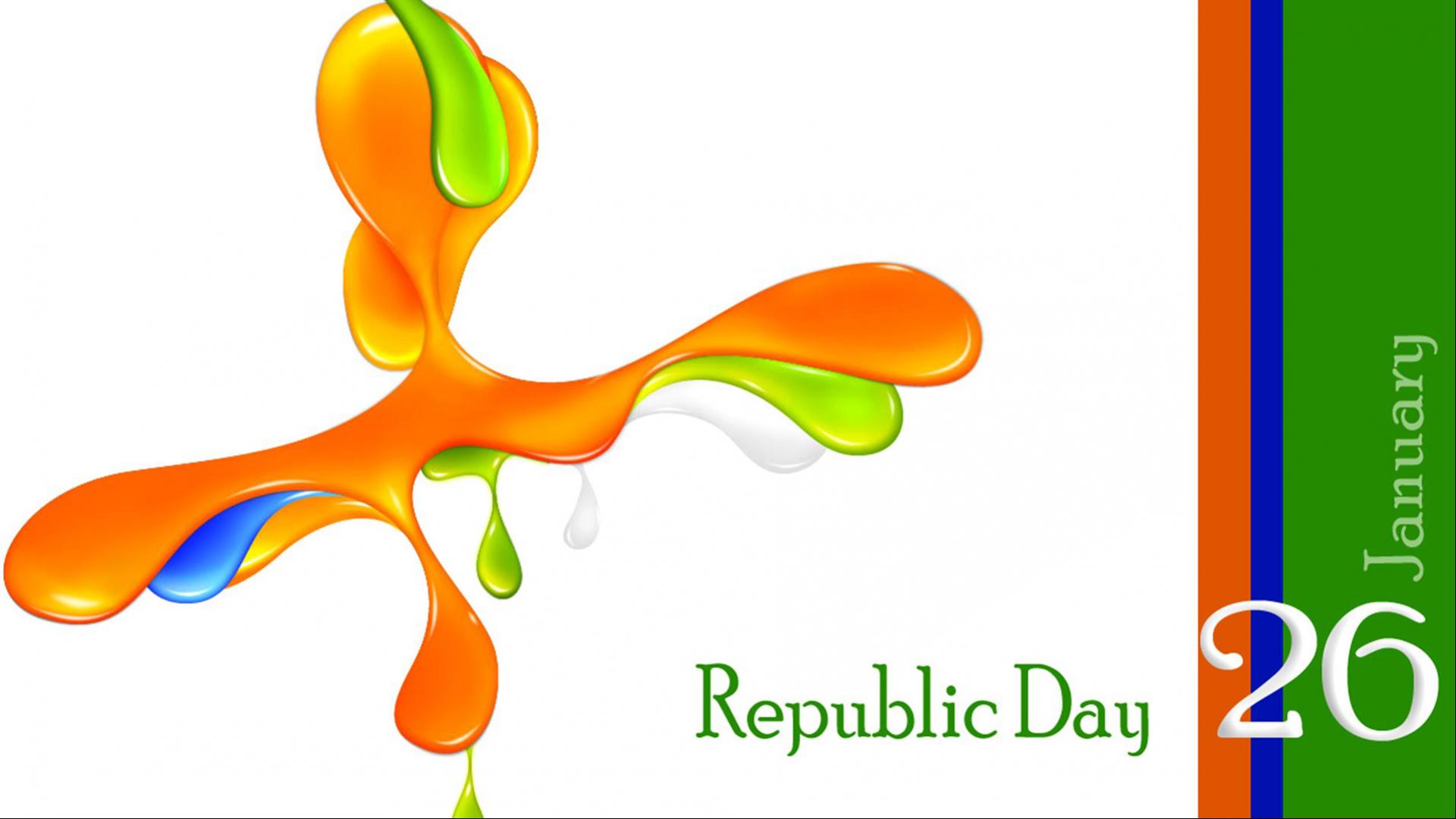 Happy Holi Indian Flag - HD Wallpaper 