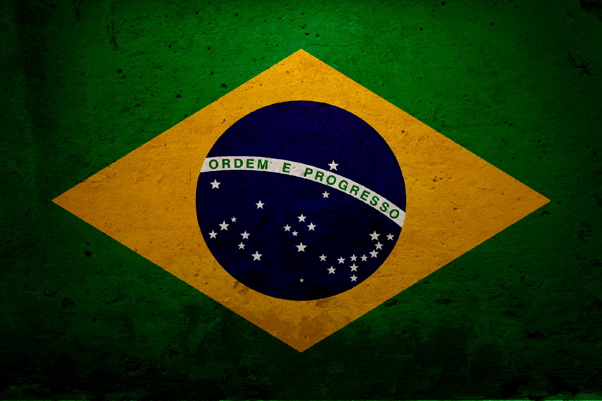 Brazil Flag Wallpaper Hd - Brazil Flag High Quality - HD Wallpaper 
