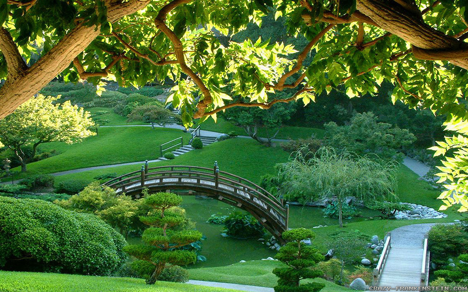 Beautiful Garden - HD Wallpaper 