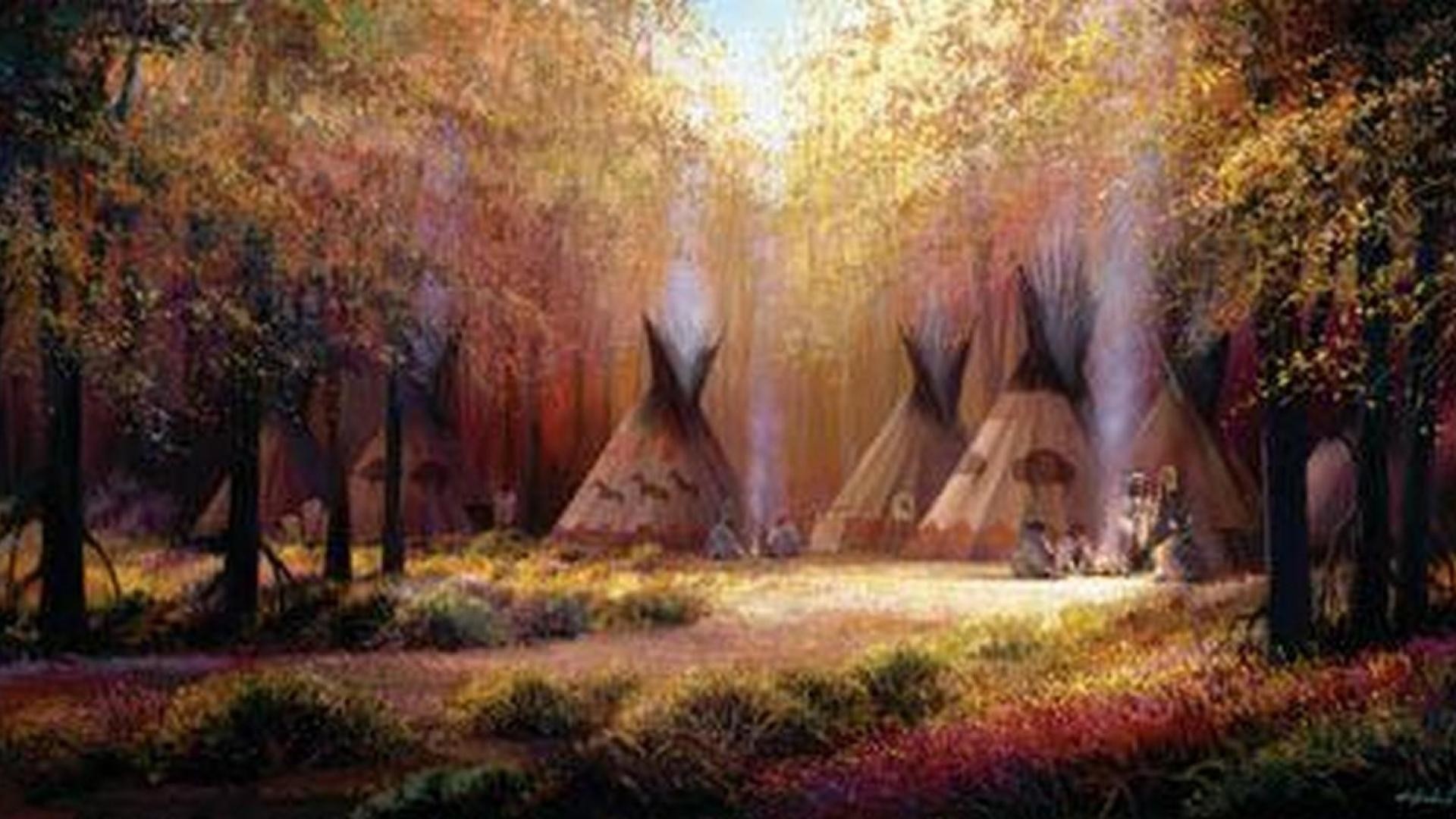 Native American Wallpaper - Fall Pictures With Native American - HD Wallpaper 
