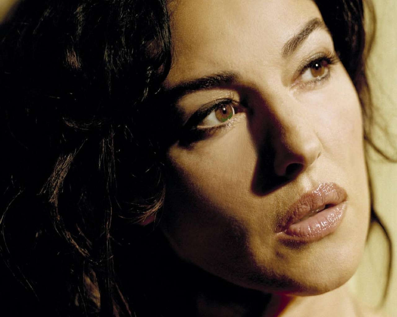 New Indian Girls Wallpapers - Monica Bellucci Hot Lips - HD Wallpaper 