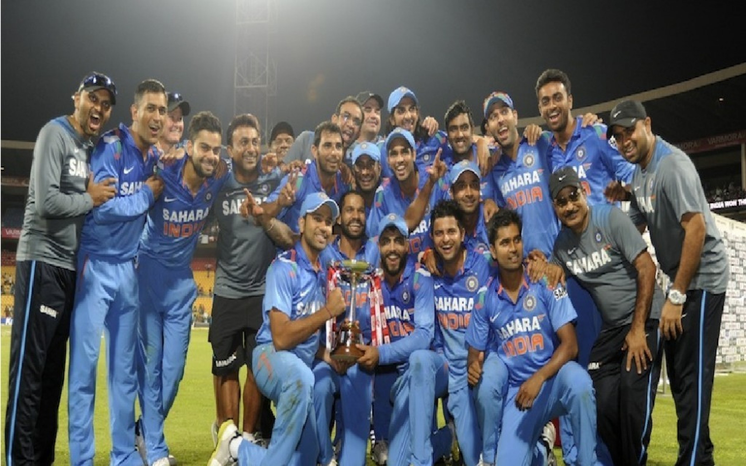 Indian Cricket Players Hd Wallpaper - India Vs Australia Odi Series Win - HD Wallpaper 