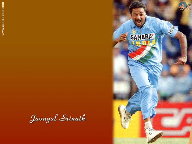 Fast Bowler Javagal Srinath - HD Wallpaper 