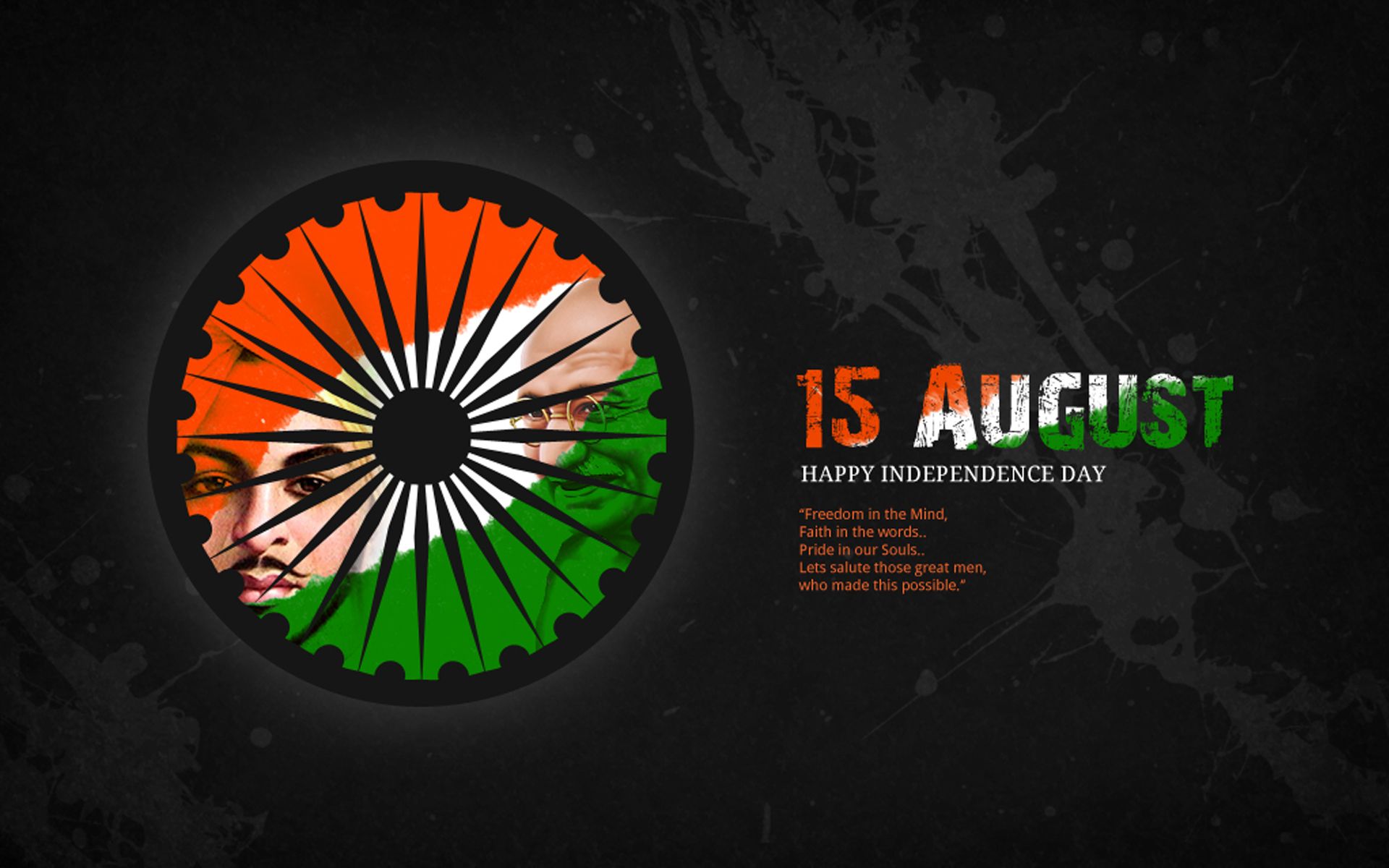 Indian Flag Photos - Happy Independence Day Camera - HD Wallpaper 