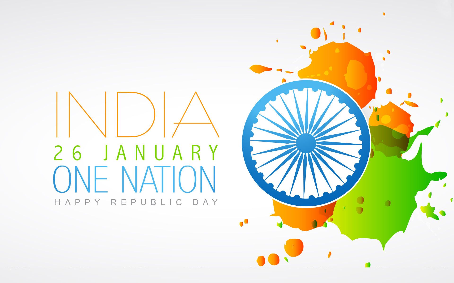 Indian Flag 26th January - HD Wallpaper 