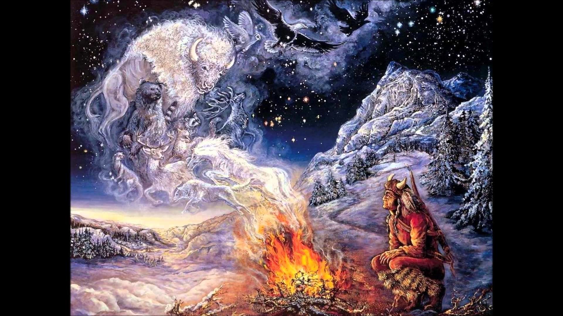 Data-src /w/full/4/4/5/153489 - Native American Spiritual Background - HD Wallpaper 