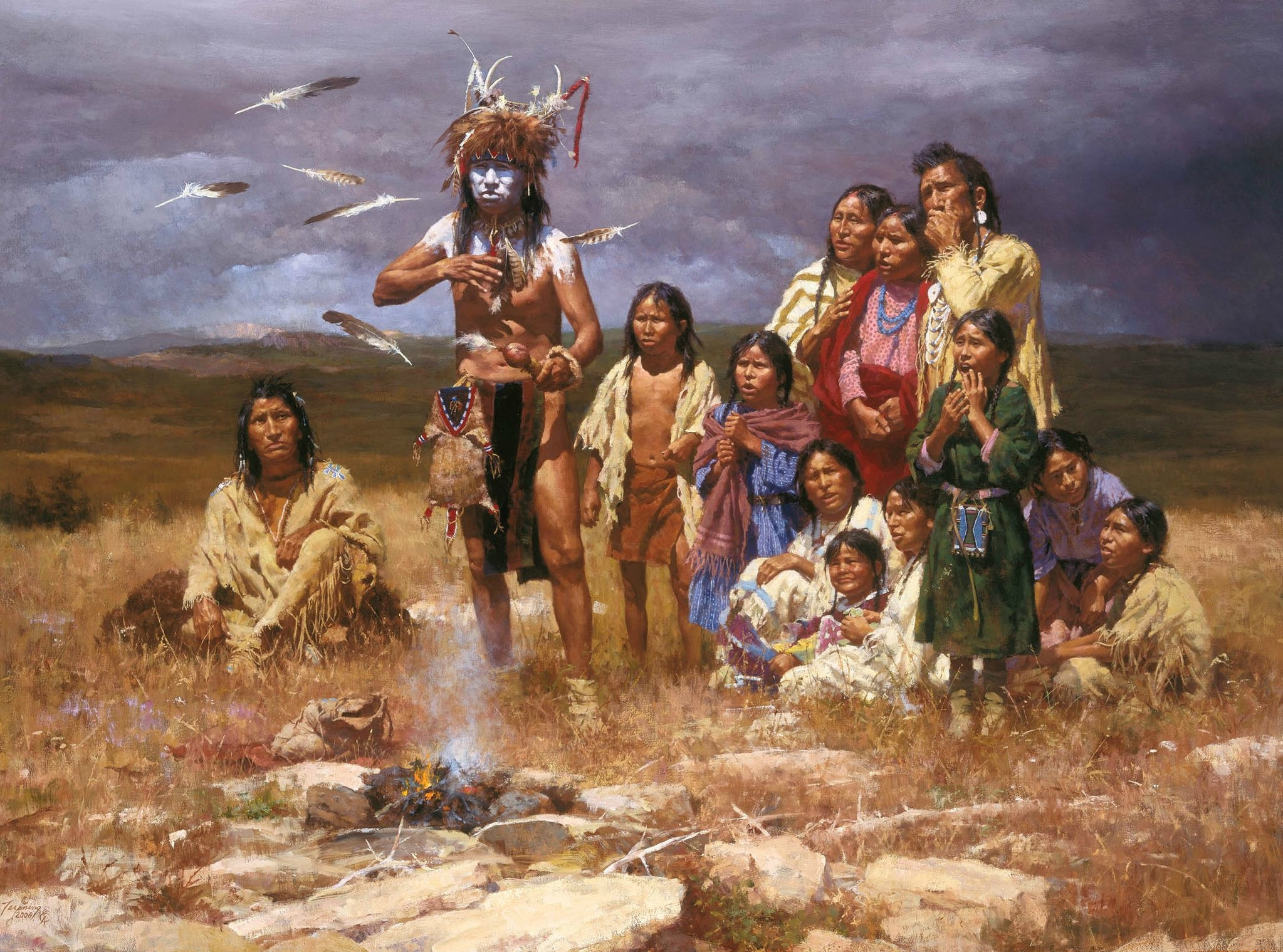 Native American Artist - Native Americans Hd - HD Wallpaper 