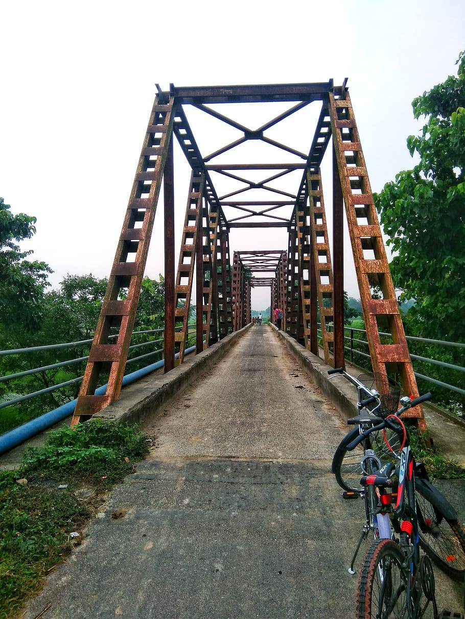 Bridges, Countryside, India, Mobile Wallpapers, Google, - Truss Bridge - HD Wallpaper 