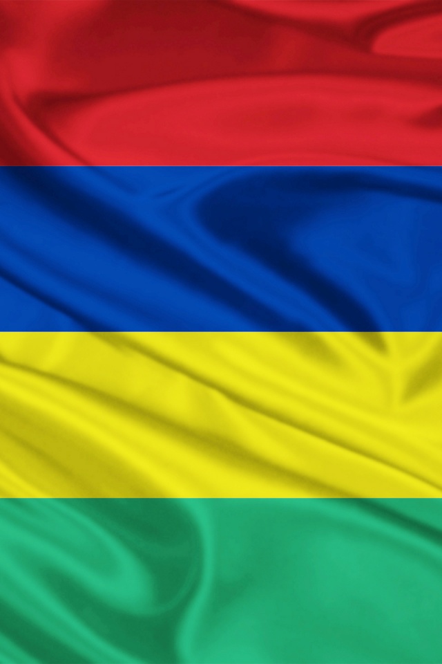 Indian Flag Wallpaper For Iphone - Mauritius Flag - HD Wallpaper 