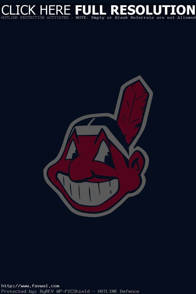 Cleveland Indians Iphone Wallpaper Cleveland Indians Mlb Logos 640x960 Wallpaper Teahub Io