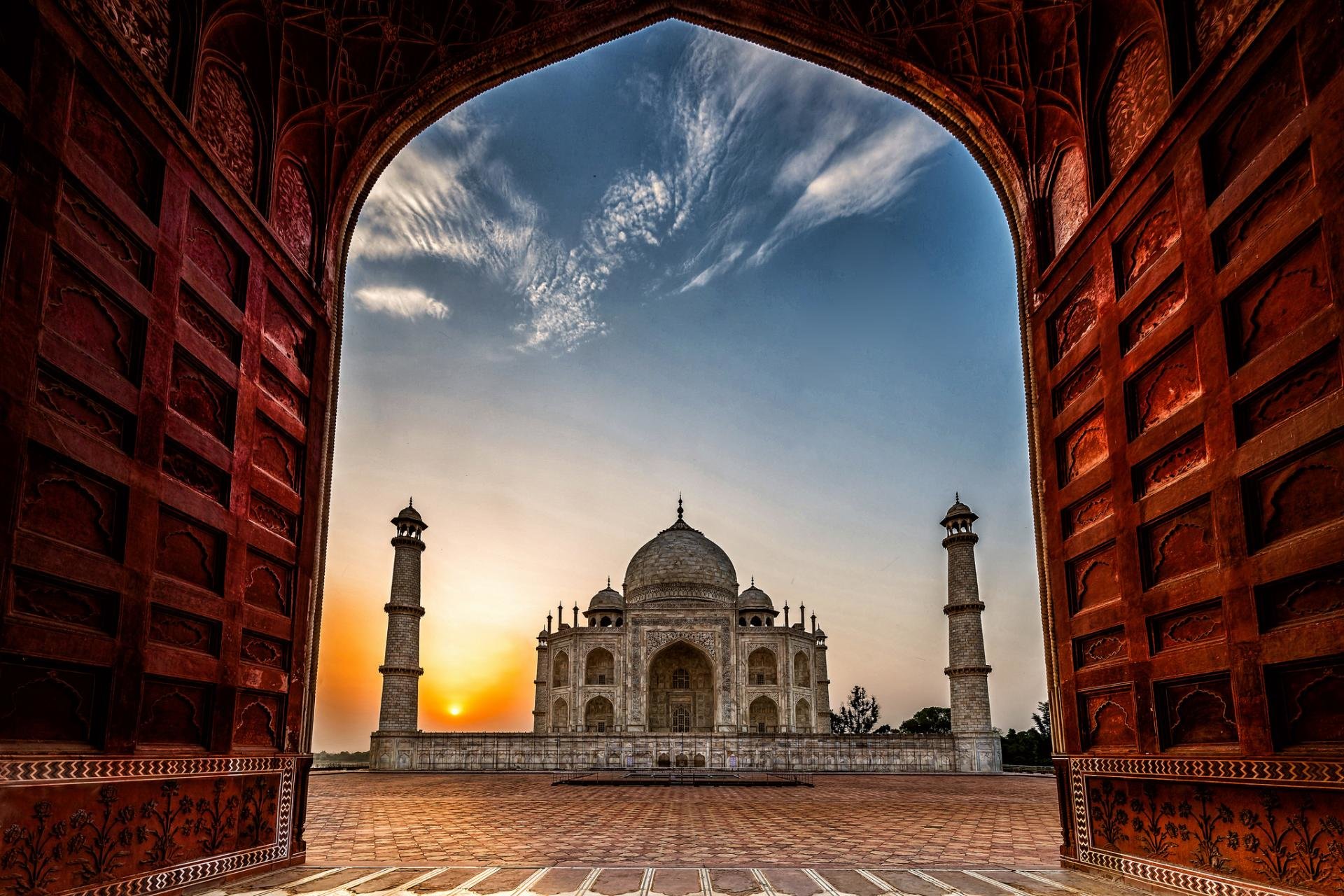 Download Hd Taj Mahal Desktop Background Id - Taj Mahal - 1920x1280  Wallpaper 