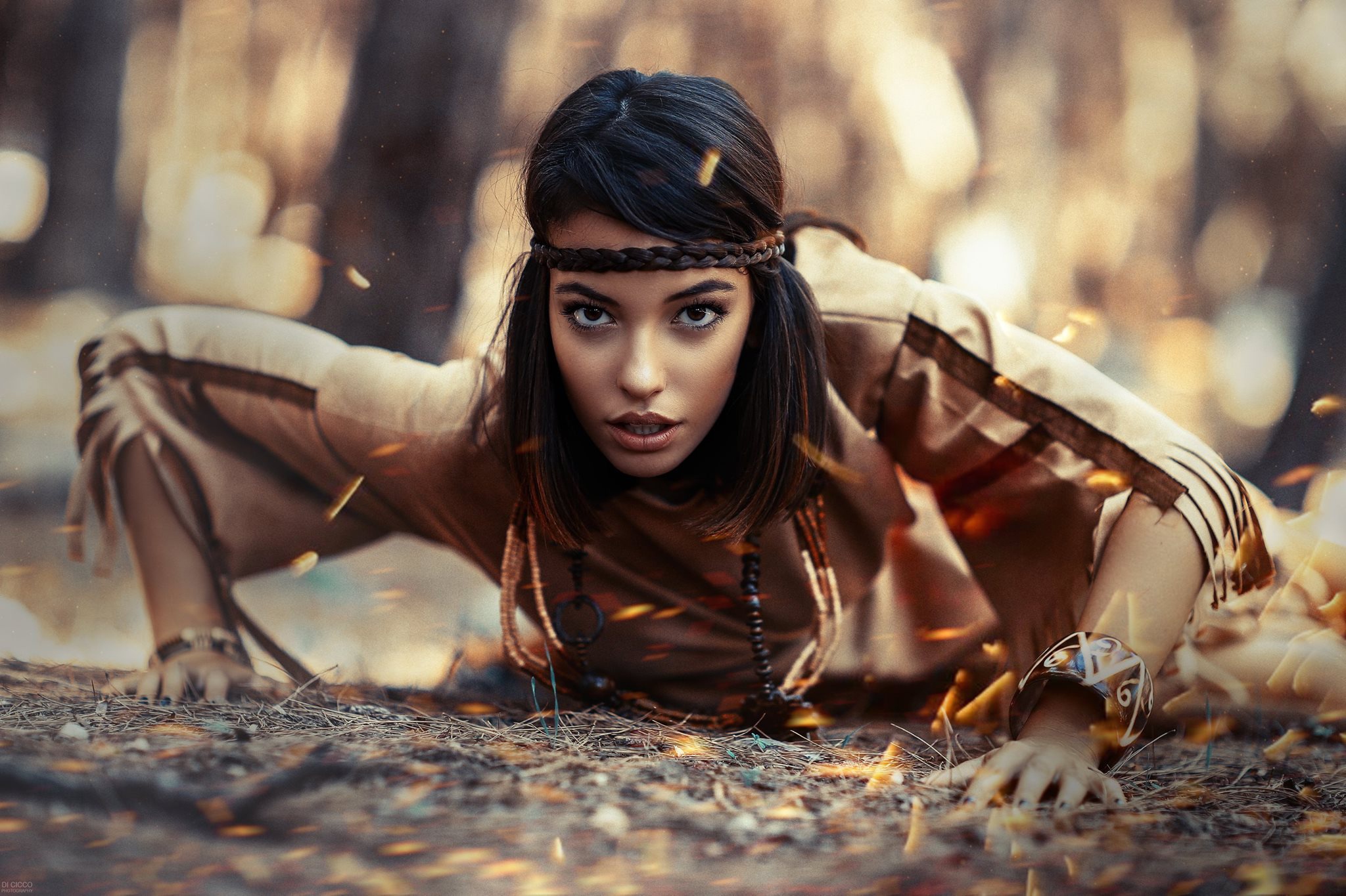 Native American Wallpaper Girl - HD Wallpaper 