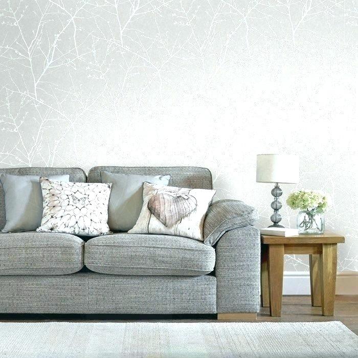 Modern Gray Wallpaper Ideas The Best Living Room On - HD Wallpaper 