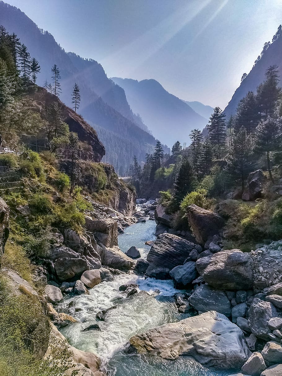 Kasol, Parvati Valley, River, Mountain, India, Tourism, - Kasol Parvati  Valley - 910x1213 Wallpaper 