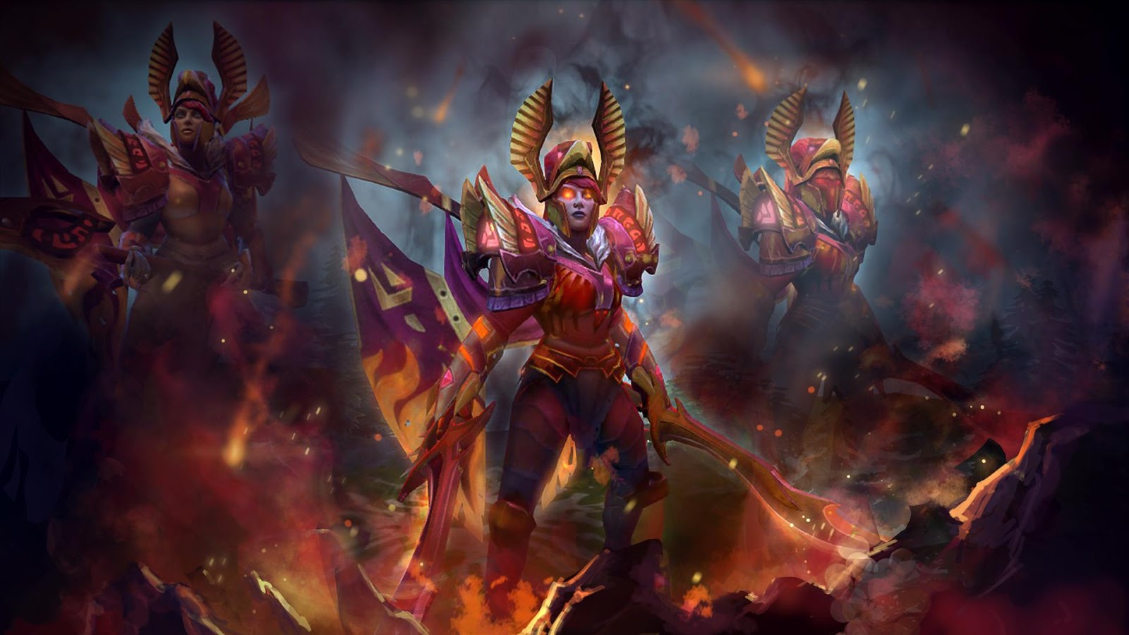 Dota 2 Wallpaper Legion Commander - HD Wallpaper 