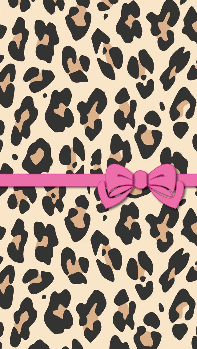 Iphone Wallpapers Leopard Pink - HD Wallpaper 