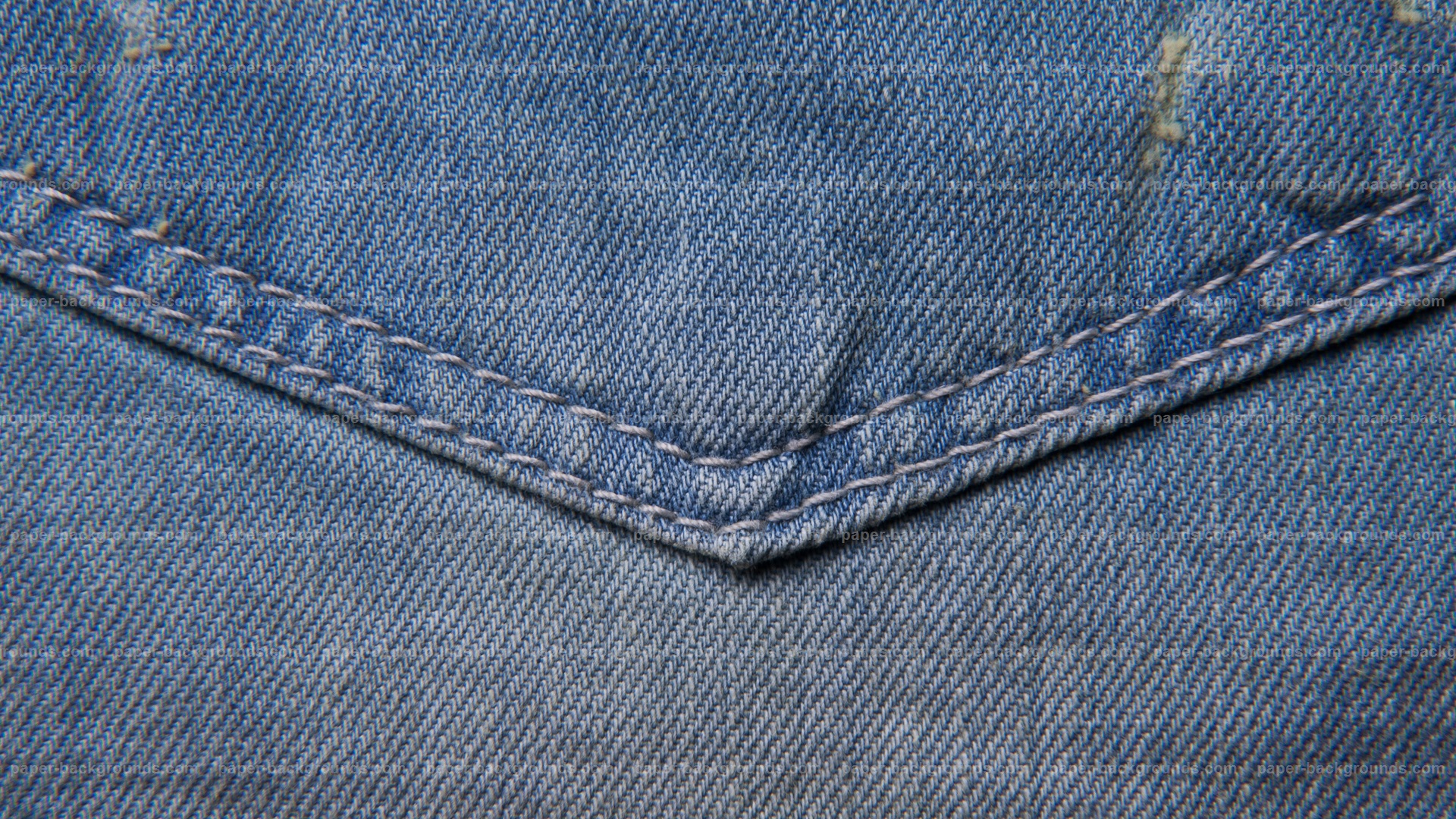 Blue Jeans Texture Pocket Stitch Hd - Jean Stitching Texture - HD Wallpaper 