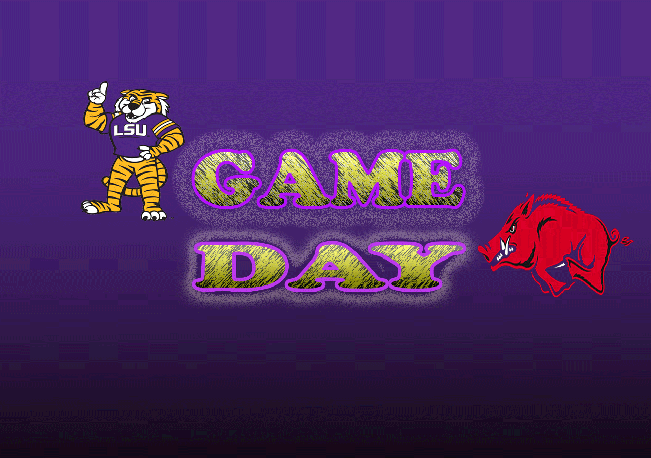 Razorback Wallpaper For Computer Px, - Lsu Tigers - HD Wallpaper 