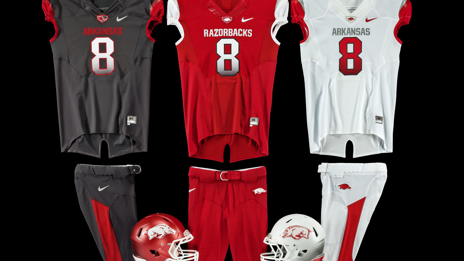 Arkansas Razorbacks Football Uniforms 2018 - HD Wallpaper 