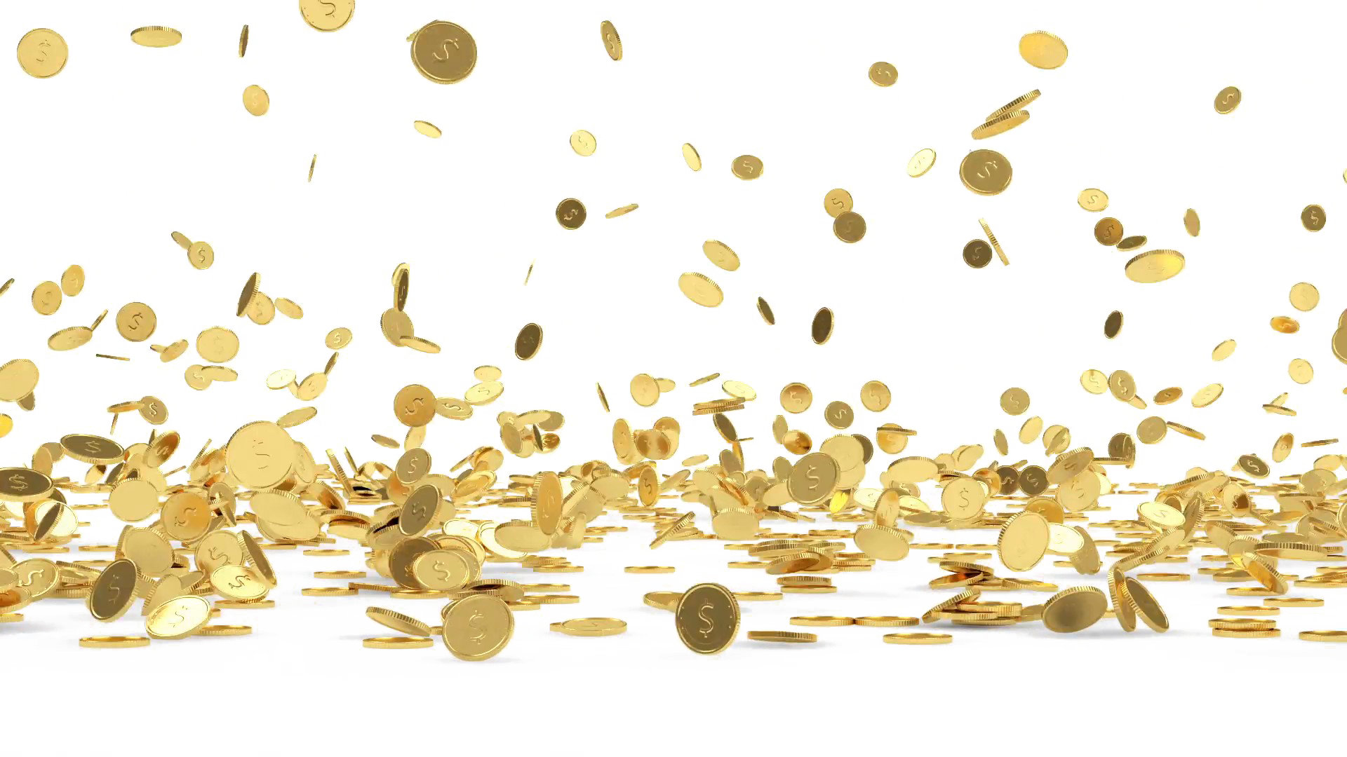 Coins Png Transparent Images - Gold Coins Falling Png - HD Wallpaper 