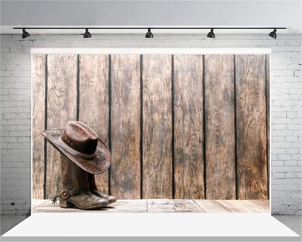 Cowboy Hat Wood Background - HD Wallpaper 