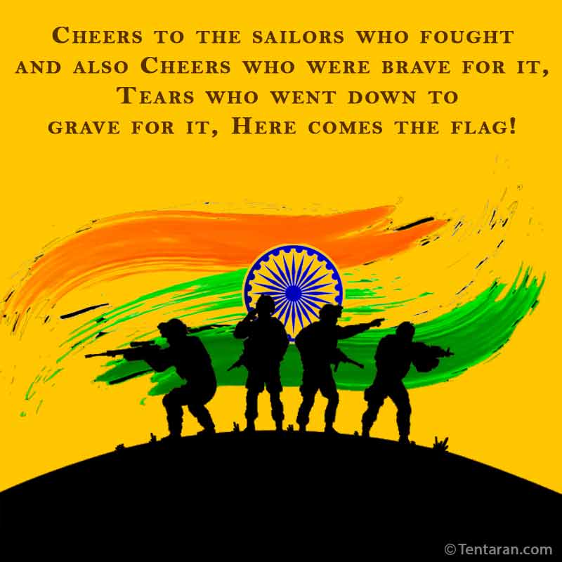 Indian Armed Forces Flag Day Images Quote7 - Poster - HD Wallpaper 