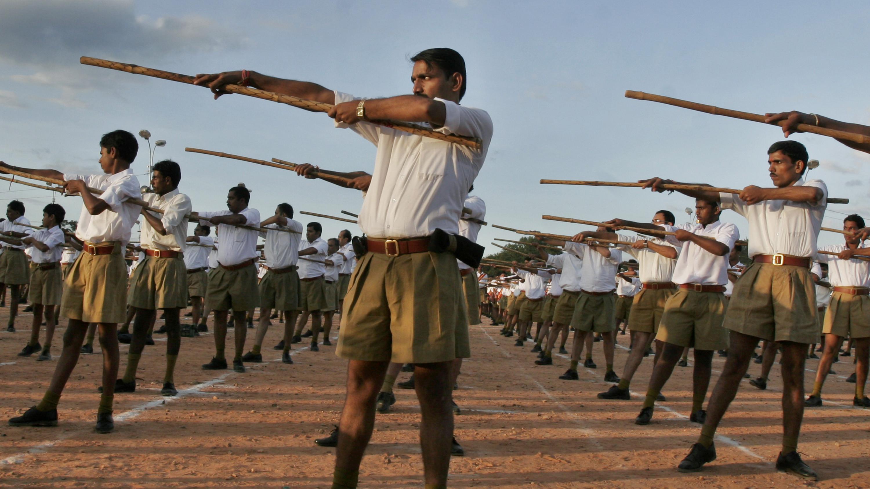 Bhagwa Jhanda The Most Downloaded Images Vectors Rh - Rashtriya Swayamsevak Sangh Members - HD Wallpaper 