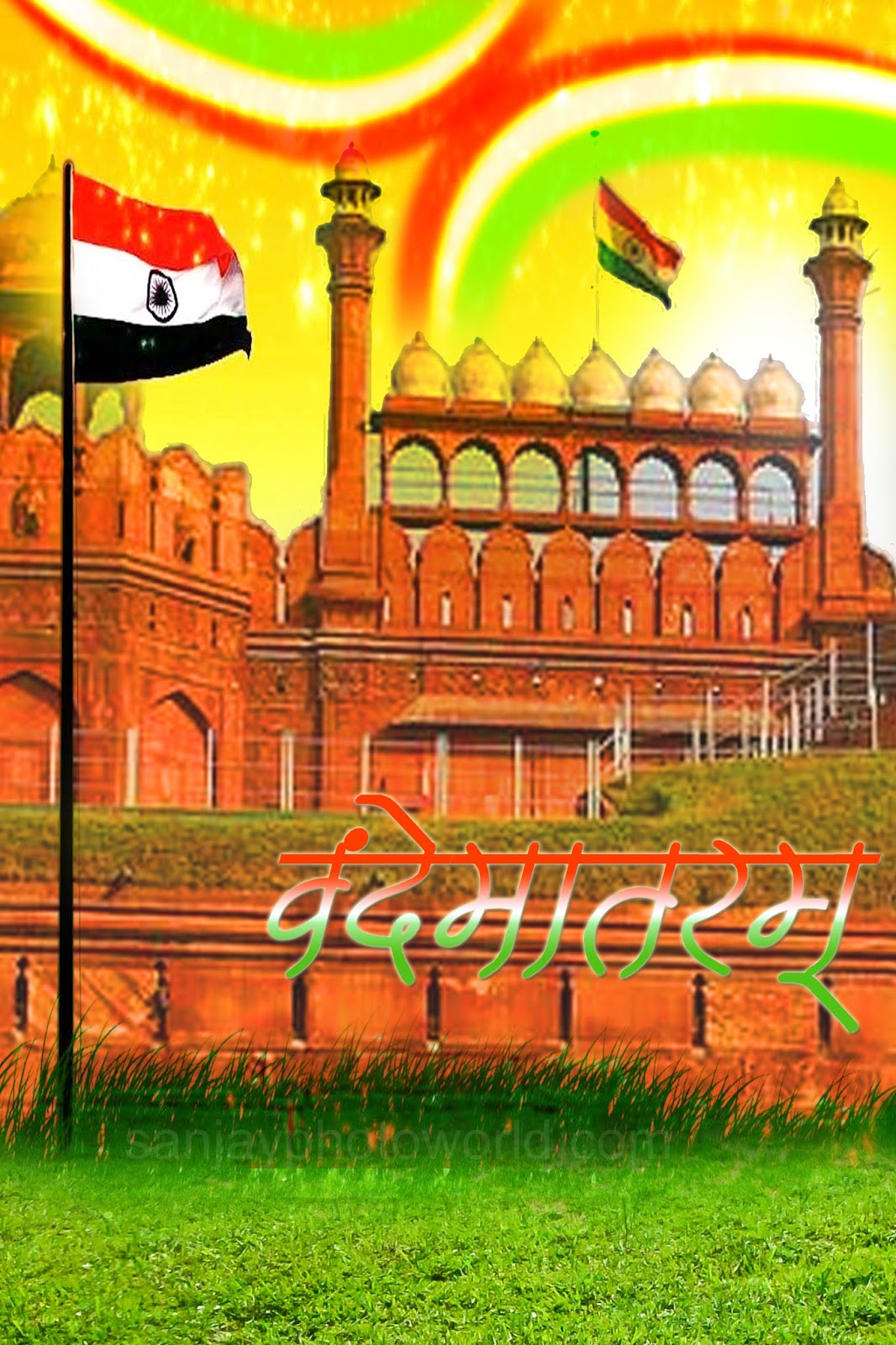 Red Fort - HD Wallpaper 
