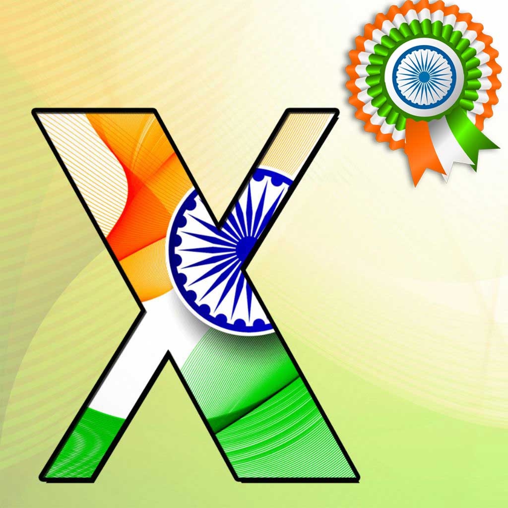 X Letter Photos Tiranga Image Download Independence - Indian Independence Day 2018 - HD Wallpaper 