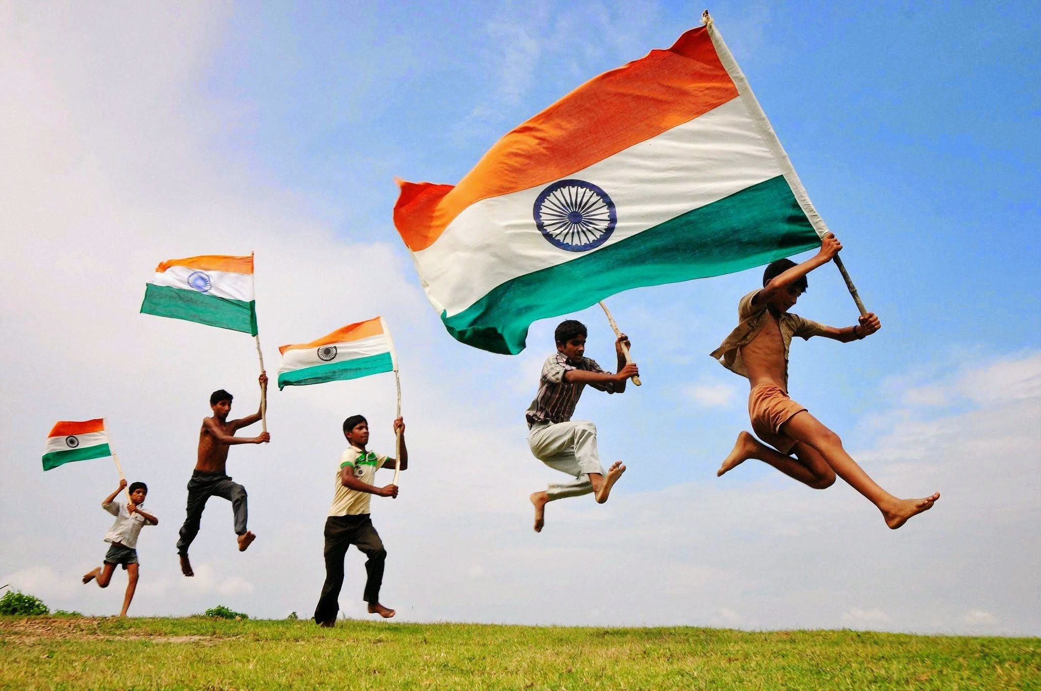 Indian Flag Images Free Download - HD Wallpaper 
