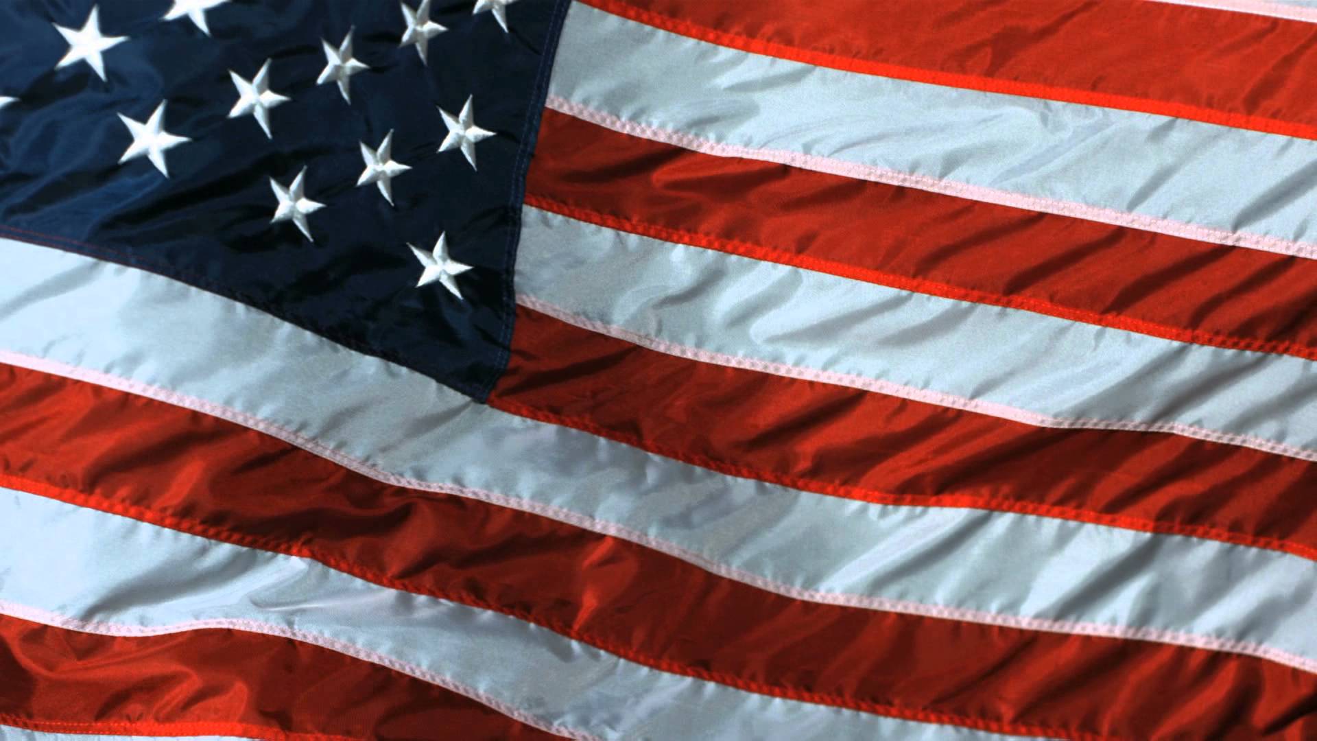 American Flag Slow Motion Us Waving Flying Flag Taken - Waving American Flag - HD Wallpaper 