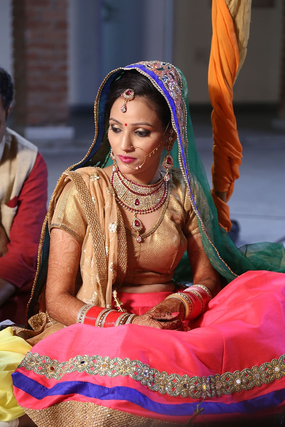 Indian Marriage Girl - HD Wallpaper 