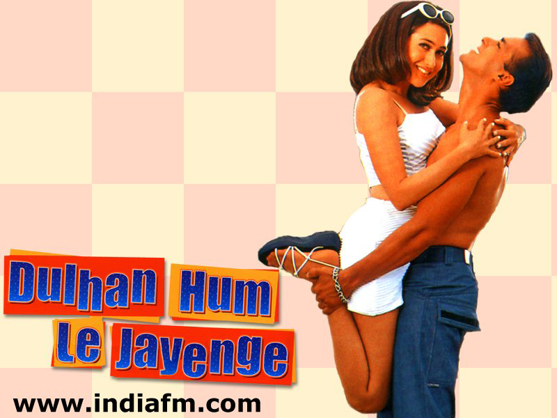 Salman Khan,karisma Kapoor - Dulha Hum Le Jayenge - HD Wallpaper 