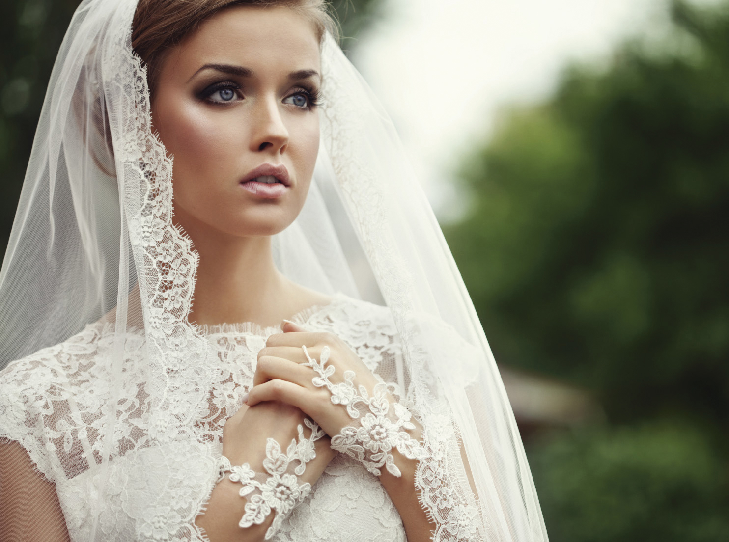Bride Hd Wallpapers, Desktop Wallpaper - Natural Bride Makeup Looks - HD Wallpaper 