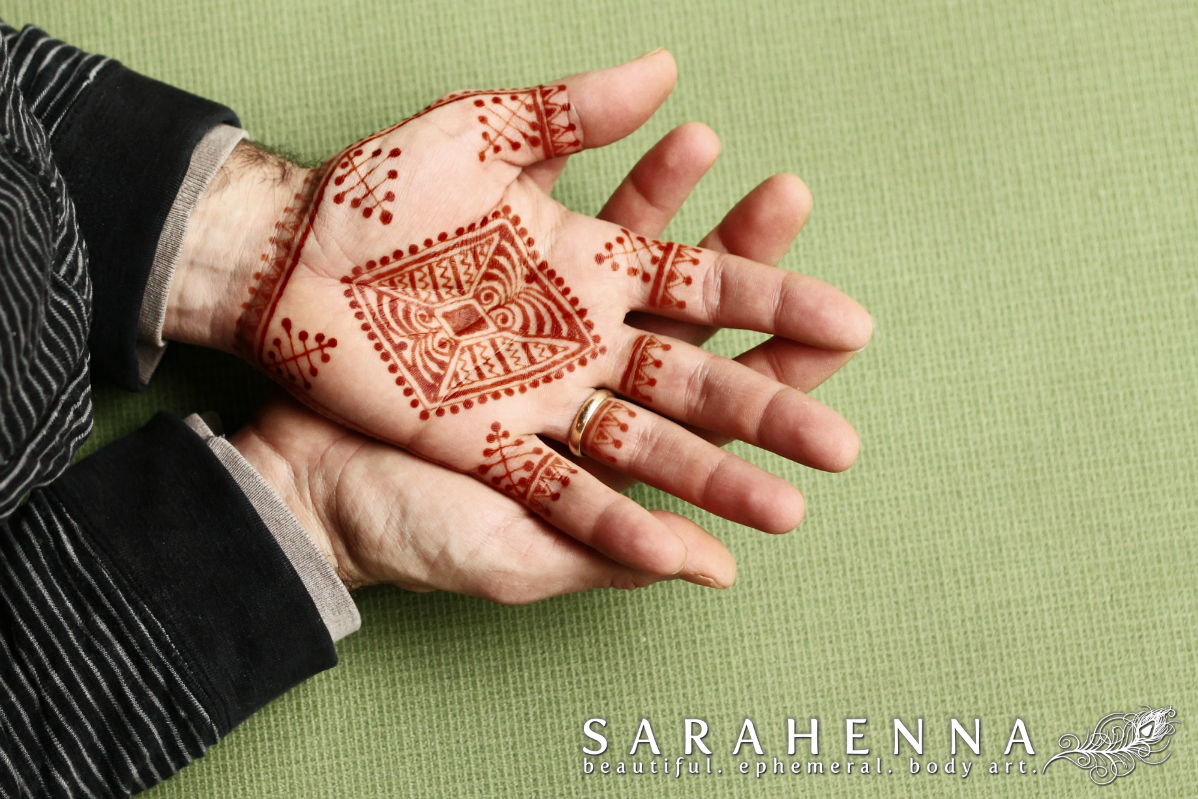 Mehendi Design For Men - HD Wallpaper 