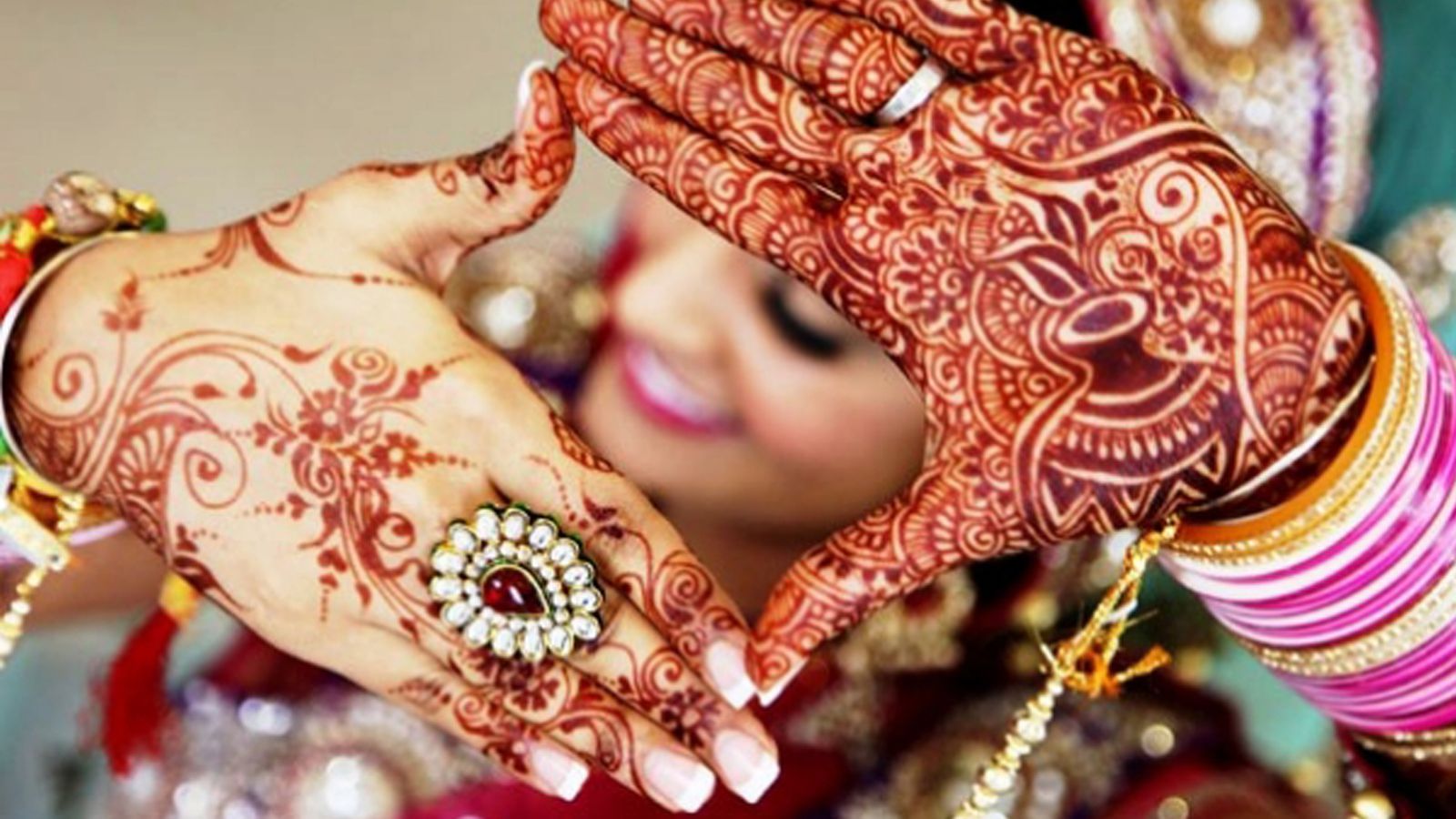 Download Wallpaper Mehndi Art On Body - Indian Wedding Images Hd - HD Wallpaper 