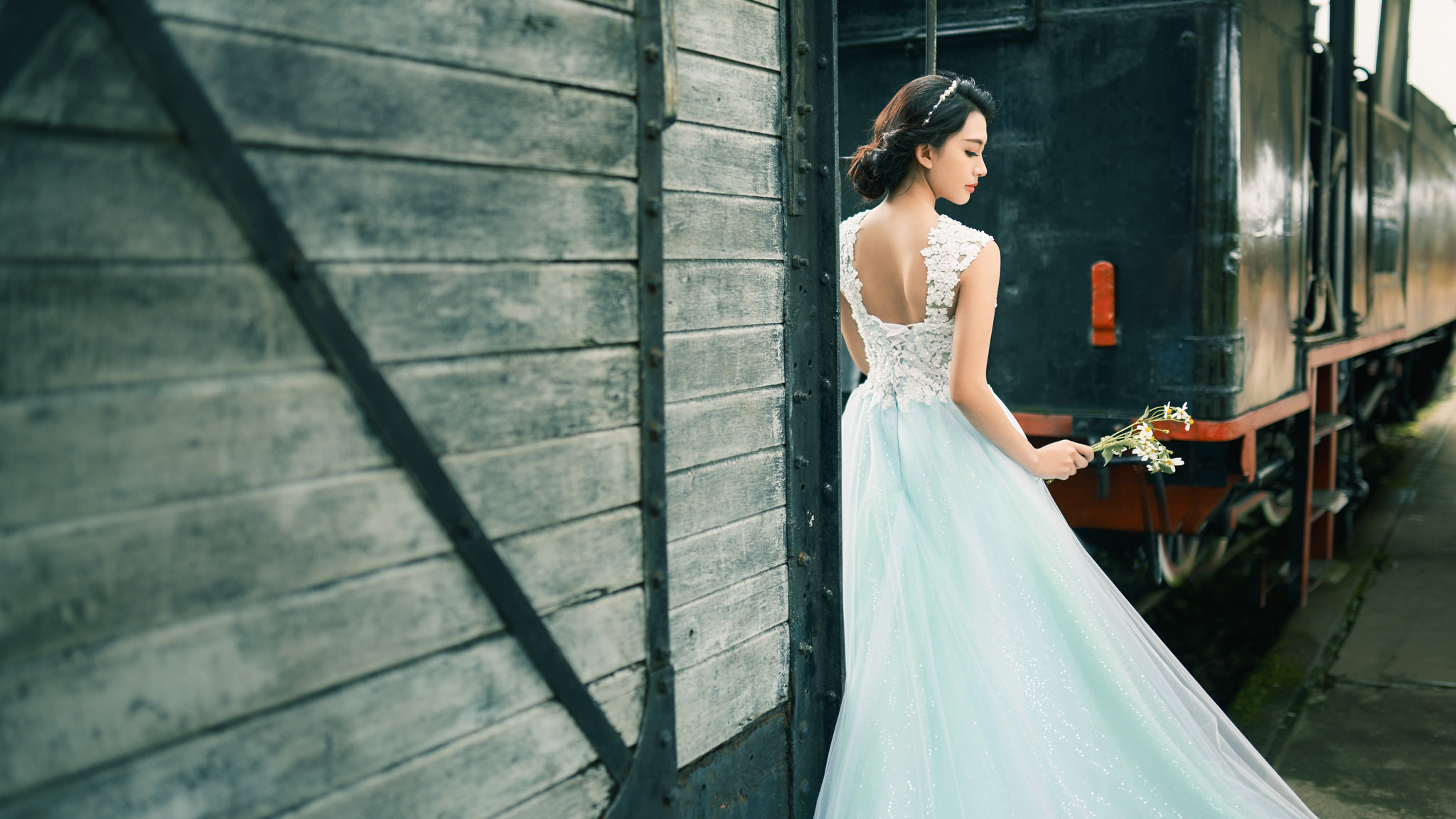 Bride 4k - HD Wallpaper 