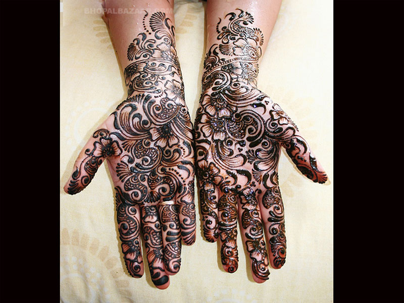 Mehndi Designs For Hands - HD Wallpaper 
