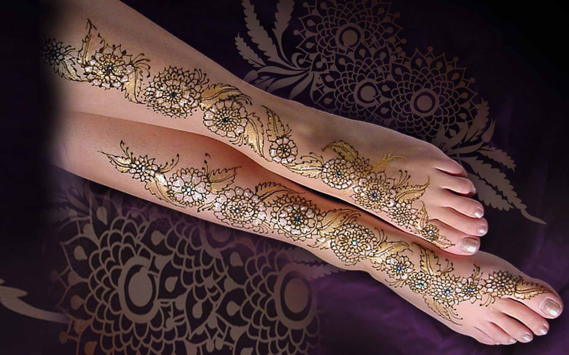 Mehndi Designs 2011 - HD Wallpaper 
