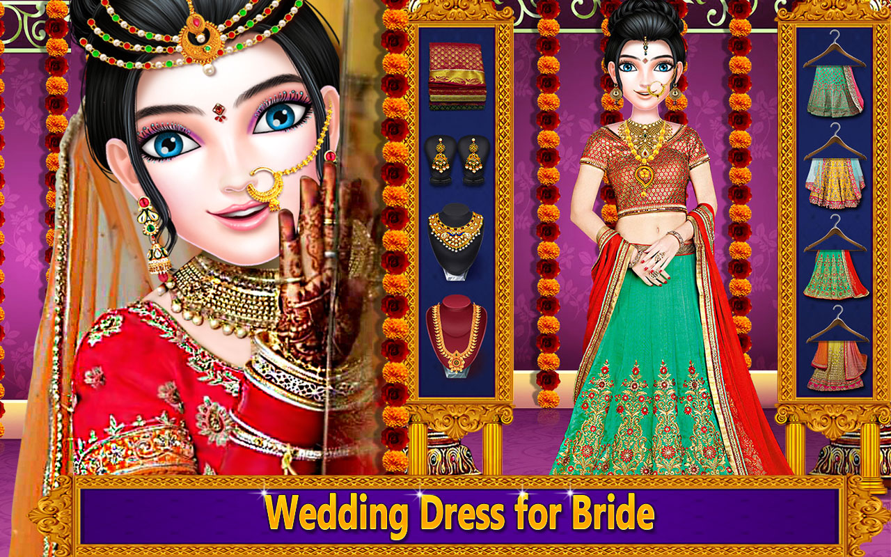 Play Free Online Indian Wedding Couple Dress Up Games - Tradition - HD Wallpaper 