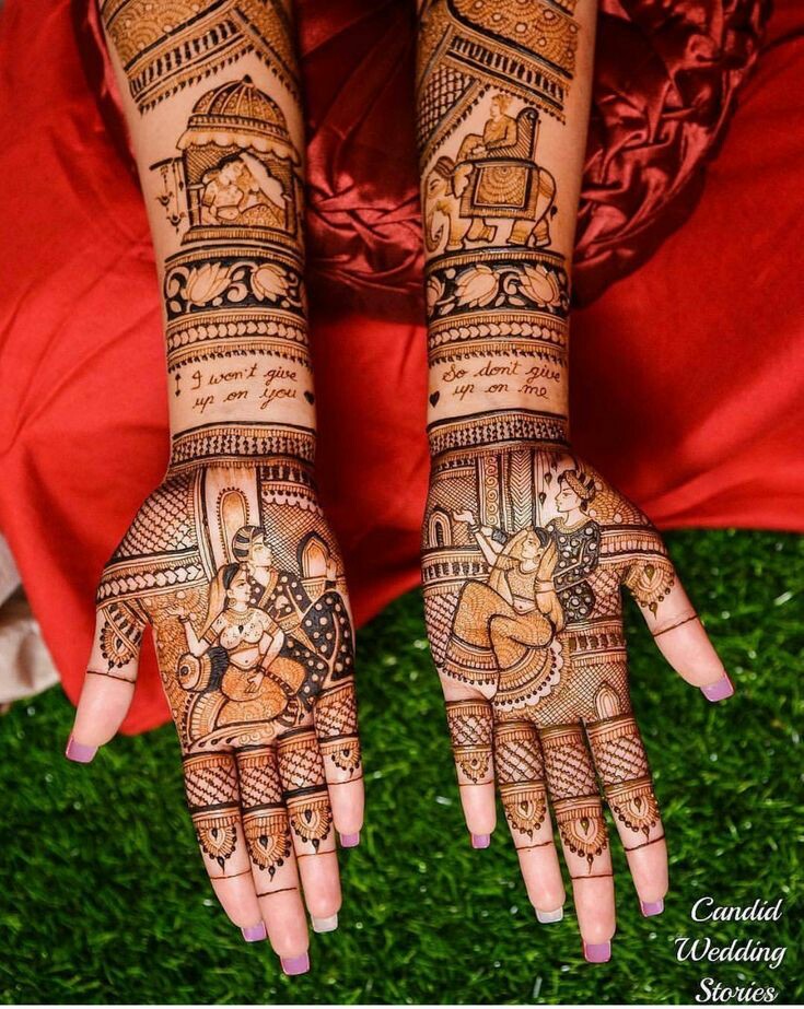 Bridal Mehndi Designs 2020 - HD Wallpaper 