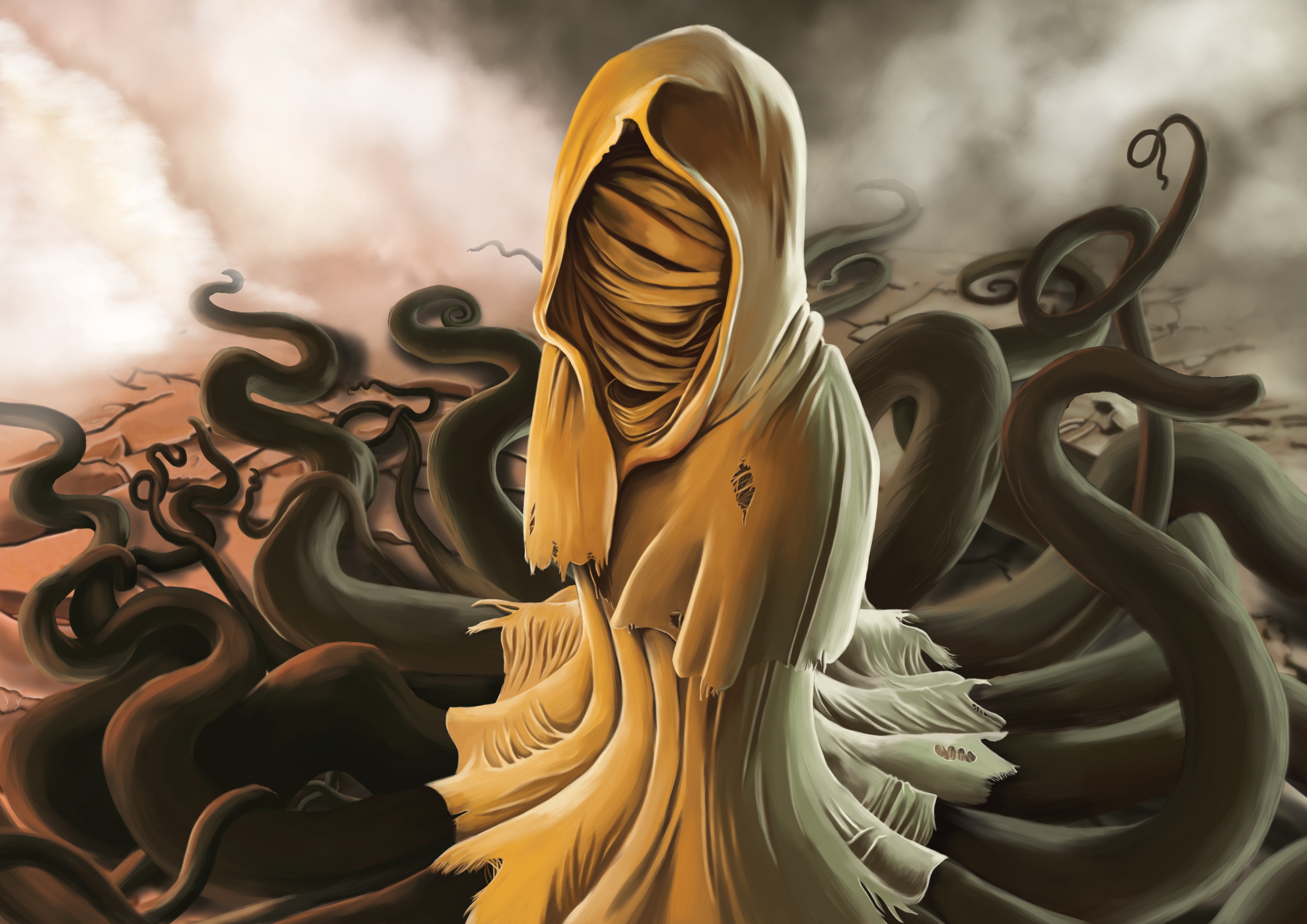 Hastur The King In Yellow - HD Wallpaper 