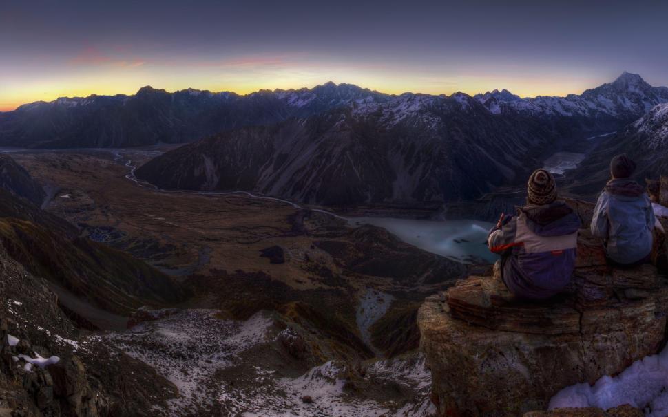 Relaxing Place On The Mountain Top Wallpaper,nature - Mountain - HD Wallpaper 