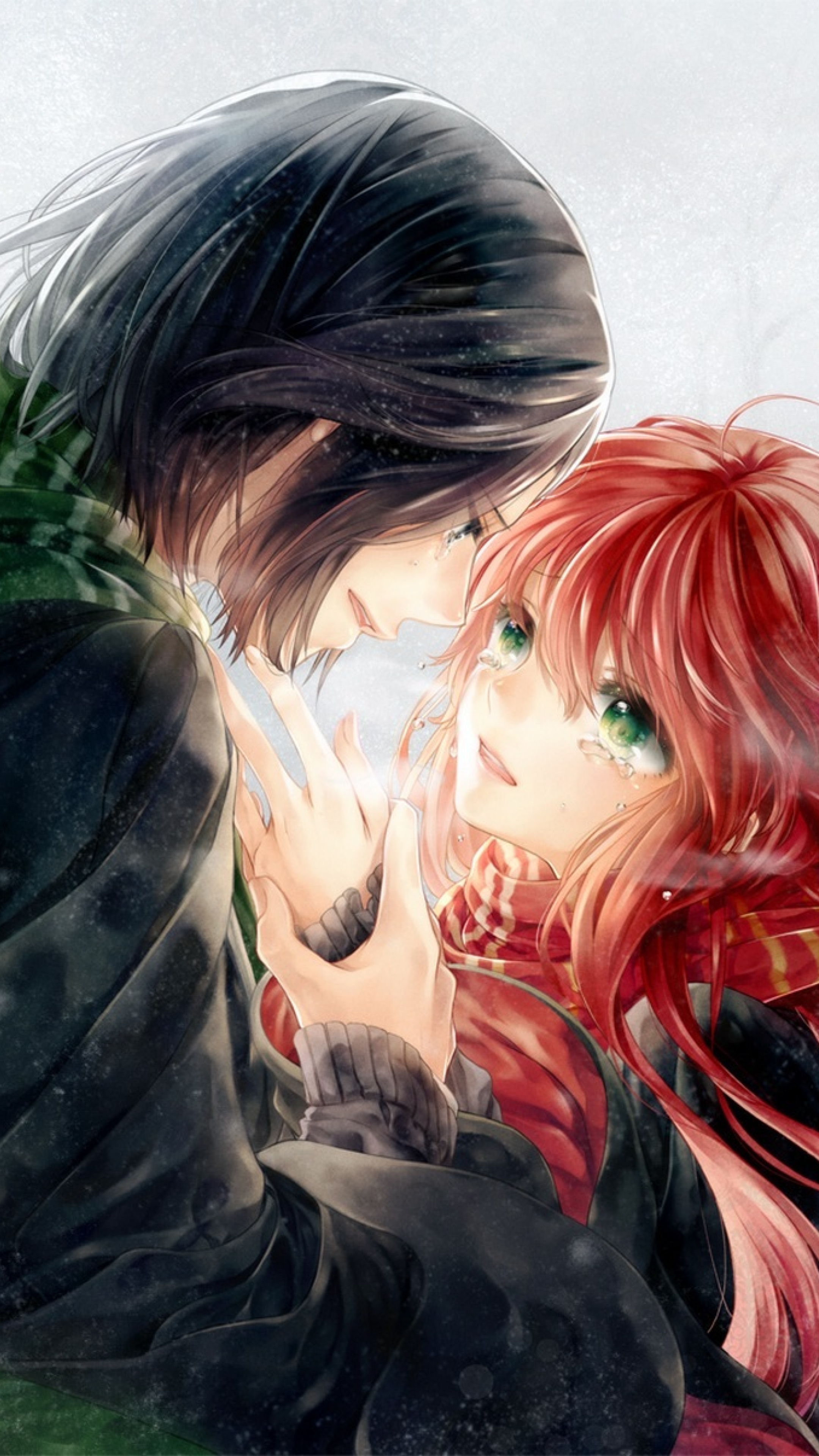 Lily And Snape Kiss - HD Wallpaper 