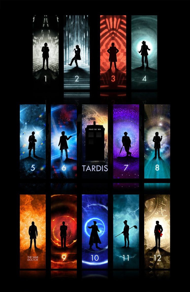 Doctor Who Poster All Doctors - HD Wallpaper 
