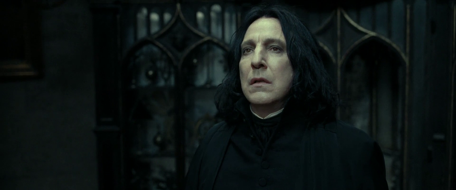 Alan Rickman Snape - HD Wallpaper 